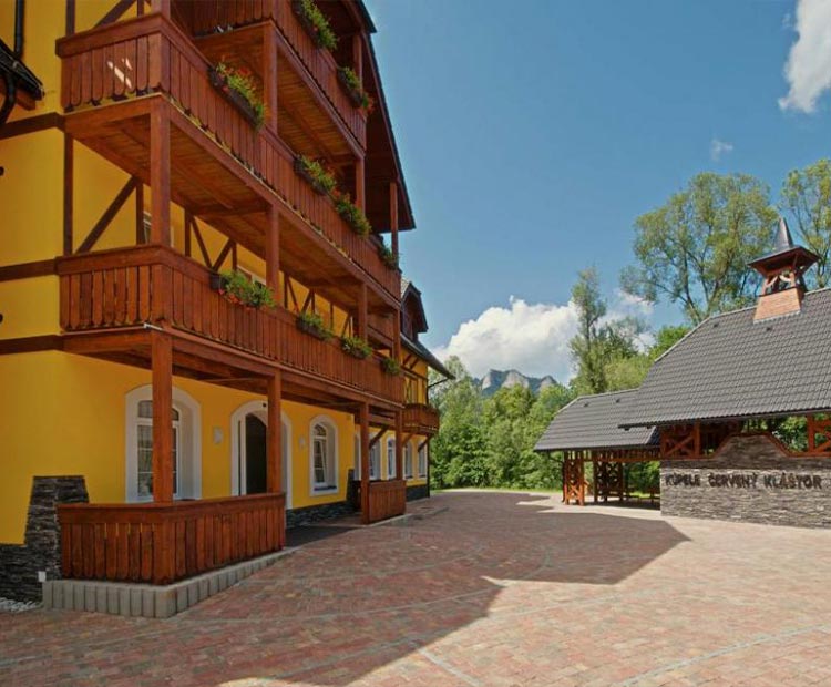 Hotel DOM ZDRAVIA - KÚPELE ČERVENÝ KLÁŠTOR Smerdžonka se nachádza v lokalite Pieniny